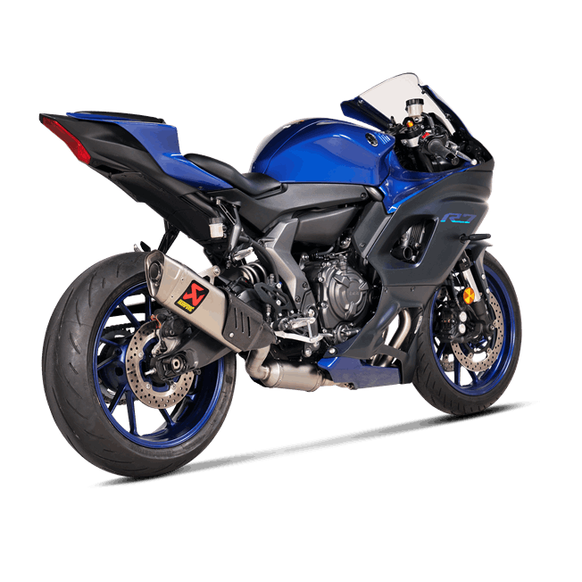 Akrapovic Titanium Silencer Stainless 2-1 Exhaust System YZF-R7